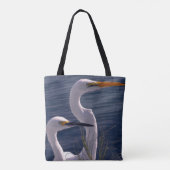 Tote Bag Poster des aigrettes (Dos)