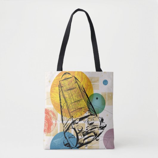 Tote Bag Poster du télescope spatial Kepler. (Devant)