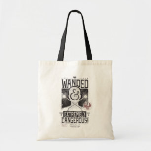 Tote Bag Poster Recherché déambulé et extrêmement dangereux