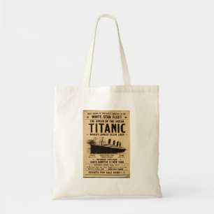 Tote Bag Poster Titanic