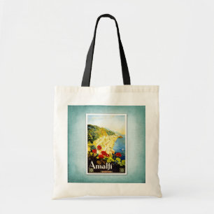 Tote Bag Poster vintage Amalfi Italie de voyage