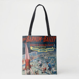 Tote Bag Poster vintage Barnum & Bailey Circus