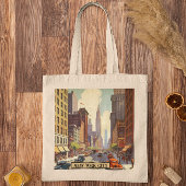 Tote Bag Poster Vintage voyage New York