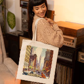 Tote Bag Poster Vintage voyage New York
