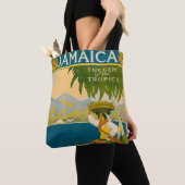 Tote Bag Poster Vintage voyage Pour La Jamaïque (De près)