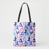 Tote Bag Postures de yoga (Devant)