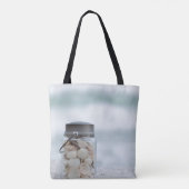 Tote Bag Pot de coquillages sur la plage | la Floride (Dos)