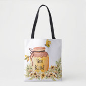 Tote Bag Pot de miel Bee kind (Devant)