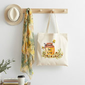 Tote Bag Pot de miel Bee kind 