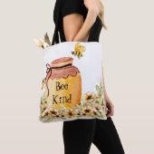 Tote Bag Pot de miel Sois gentil (De près)