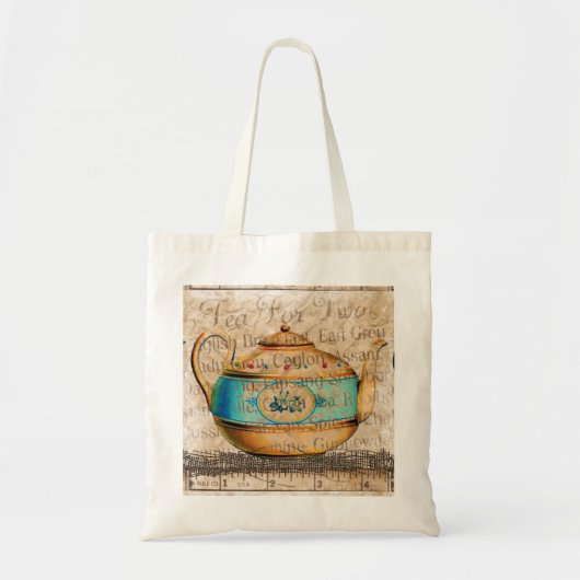 Tote Bag Pot de thé antique (Devant)