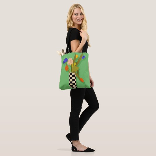 Tote Bag Pot intemporel (Sur le modèle)