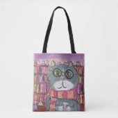 Tote Bag Potions magiques Chat (Devant)