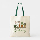 Tote Bag Potty À Propos Du Design De Jardinage (Dos)