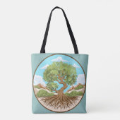 Tote Bag Pouf rond (Dos)