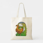 Tote Bag Poulailler de ferme frais Scène champêtre (Dos)
