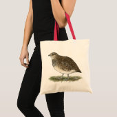 Tote Bag Poule de cailles de Coturnix (Devant (produit))