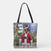 Tote Bag Poule de Noël (Dos)