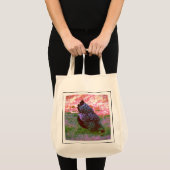 Tote Bag Poule heureuse (Devant (produit))