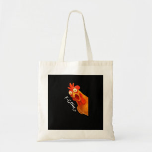 Tote Bag Poulet essentiel minimaliste propre F-Caw-F