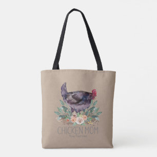 Tote Bag Poulet maman Agriculture biologique Jardinage Perm