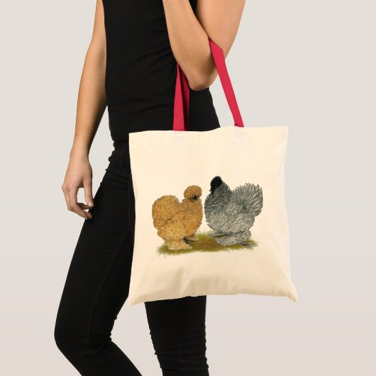 Tote Bag Poulets de grésillement (Devant (produit))