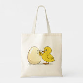 Tote Bag Poulets Et Oeufs Jaunes (Dos)