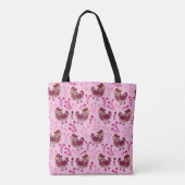 Tote Bag Poulets mignons (Dos)