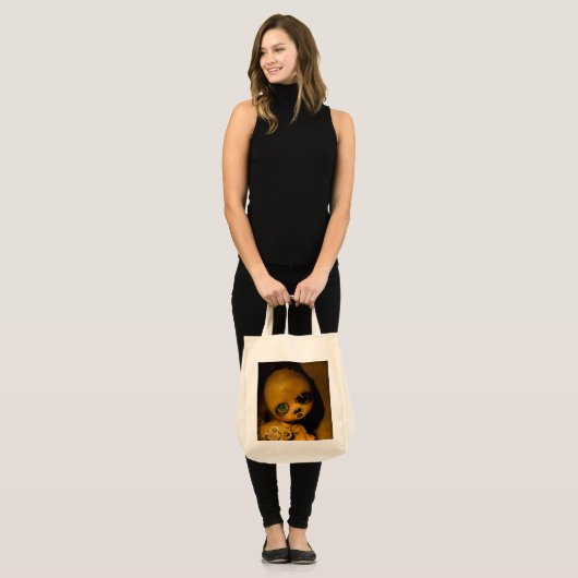 Tote Bag poupée fourre-tout d'art (Devant (modèle))