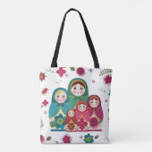 Tote Bag Poupées russes (Dos)