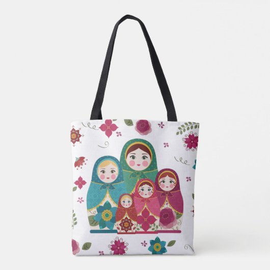 Tote Bag Poupées russes (Dos)