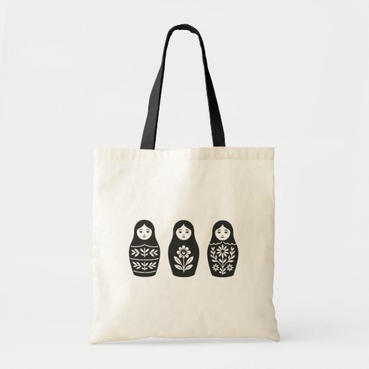 Tote Bag Poupées russes (Devant)