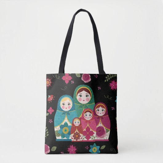 Tote Bag Poupées russes (Devant)