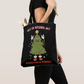Tote Bag Pour dépenser l'argent de mon mari Épouse de Noël (De près)
