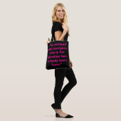 Tote Bag Pour la vie (Sur le modèle)