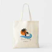Tote Bag Pour Son Été Moderne Tropical (Devant)