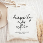 Tote Bag Pour toujours après mariage personnalisé