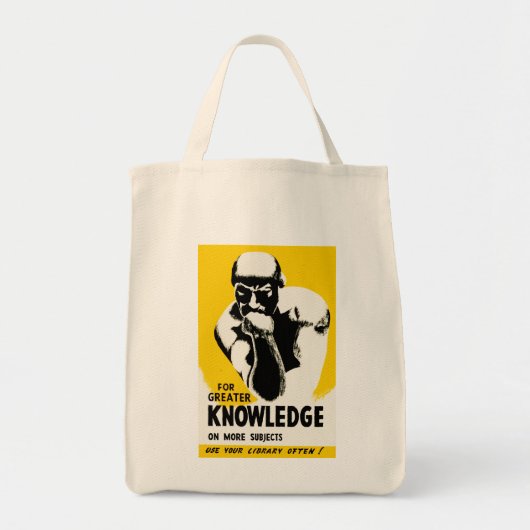 Tote Bag Pour une meilleure connaissance (Devant)