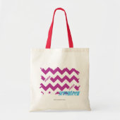 Tote Bag Pourpre 3 de zigzag (Devant)