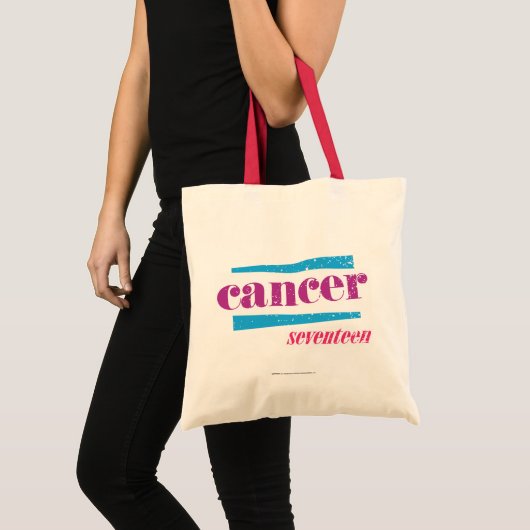 Tote Bag Pourpre de Cancer (Devant (produit))