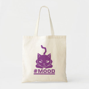 Tote Bag Pourpre de chat de #MOOD