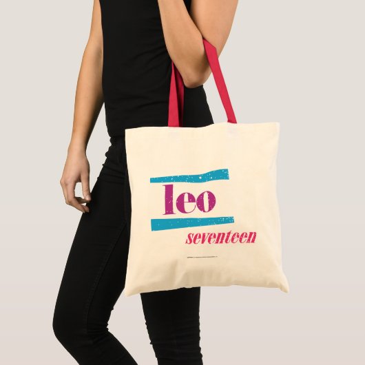Tote Bag Pourpre de Lion (Devant (produit))