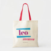 Tote Bag Pourpre de Lion (Devant)