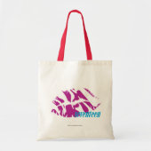 Tote Bag Pourpre de zèbre (Devant)