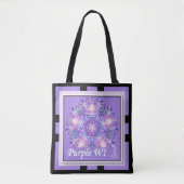 Tote Bag Pourpre W1 (Devant)