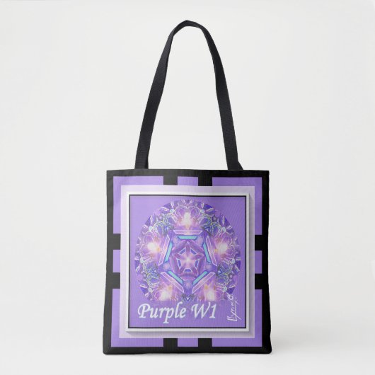 Tote Bag Pourpre W1 (Devant)