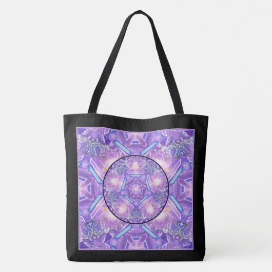Tote Bag Pourpre W1 (Dos)