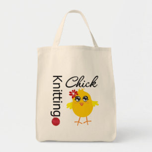 Tote Bag Poussin 2 de tricot
