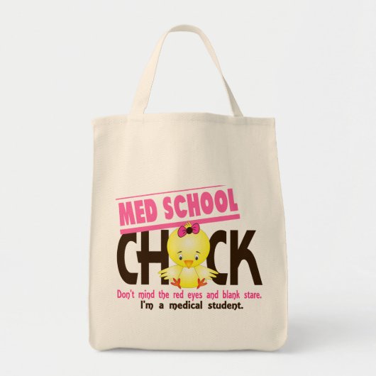 Tote Bag Poussin 2 d'école de Med (Devant)