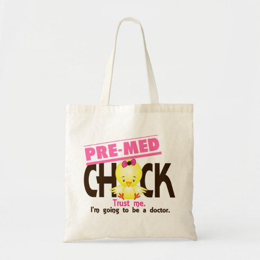 Tote Bag Poussin 3 de prépa de médicine (Devant)